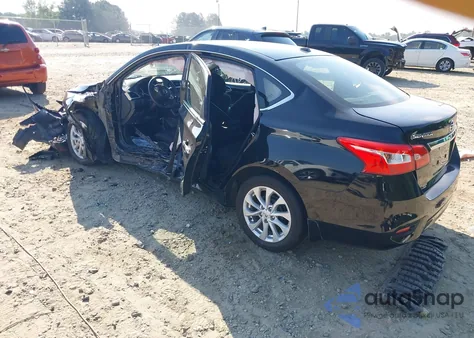 2019 Nissan Sentra Sv z USA, uszkodzony, nr VIN 3N1AB7APXKL603632